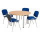 Fraction Plus Circular Meeting Table
